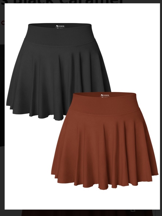 QQQ Dresses & Skirts - NWNT 🥰Women 2-Pack ✨ “Flowy Flirt Skort Duo” by OQQ ✨XXL